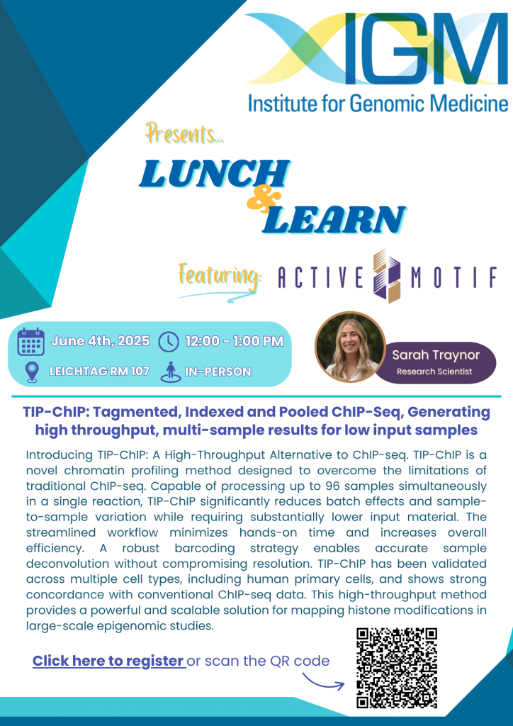 Lunch and Learn with Active Motif